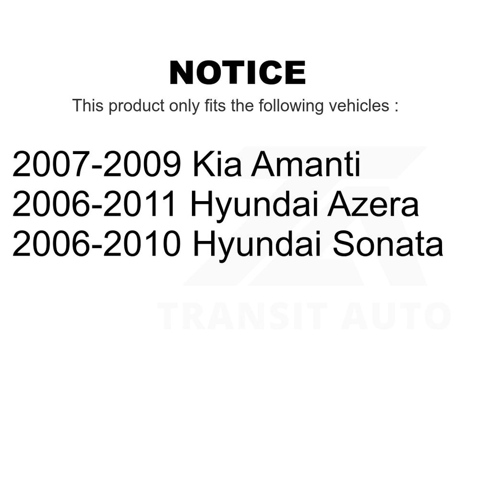 Front Left Upper Suspension Control Arm Ball Joint Assembly 72-CK621230 For Hyundai Sonata Azera Kia Amanti