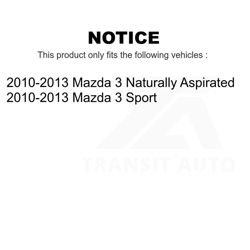 Front Right Lower Suspension Control Arm Ball Joint Assembly 72-CK621270 For 2010-2013 Mazda 3 Sport