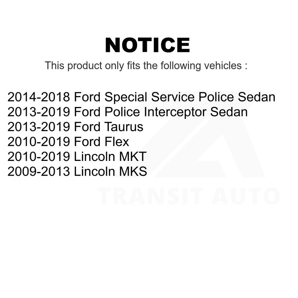 Front Left Lower Suspension Control Arm Ball Joint Assembly 72-CK622916 For Ford Taurus Flex Lincoln MKS Police Interceptor Sedan MKT Special Service