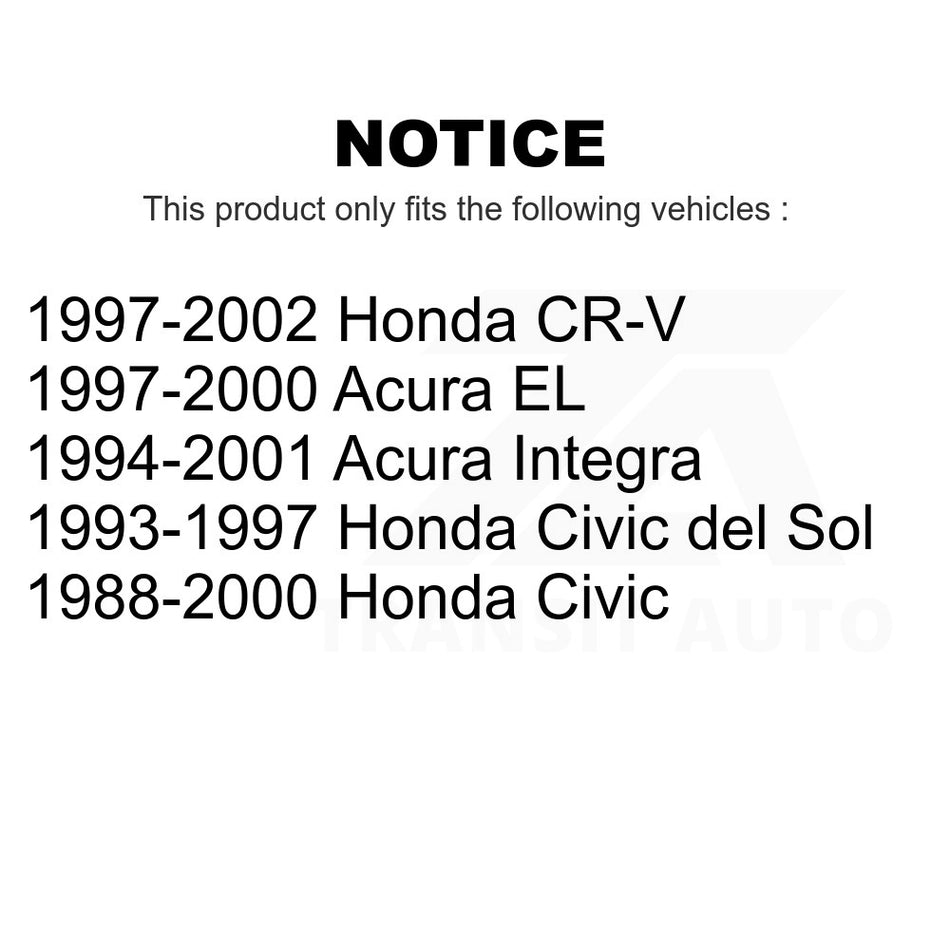 Rear Left Upper Suspension Control Arm 72-CK640286 For Honda Civic CR-V Acura Integra del Sol EL