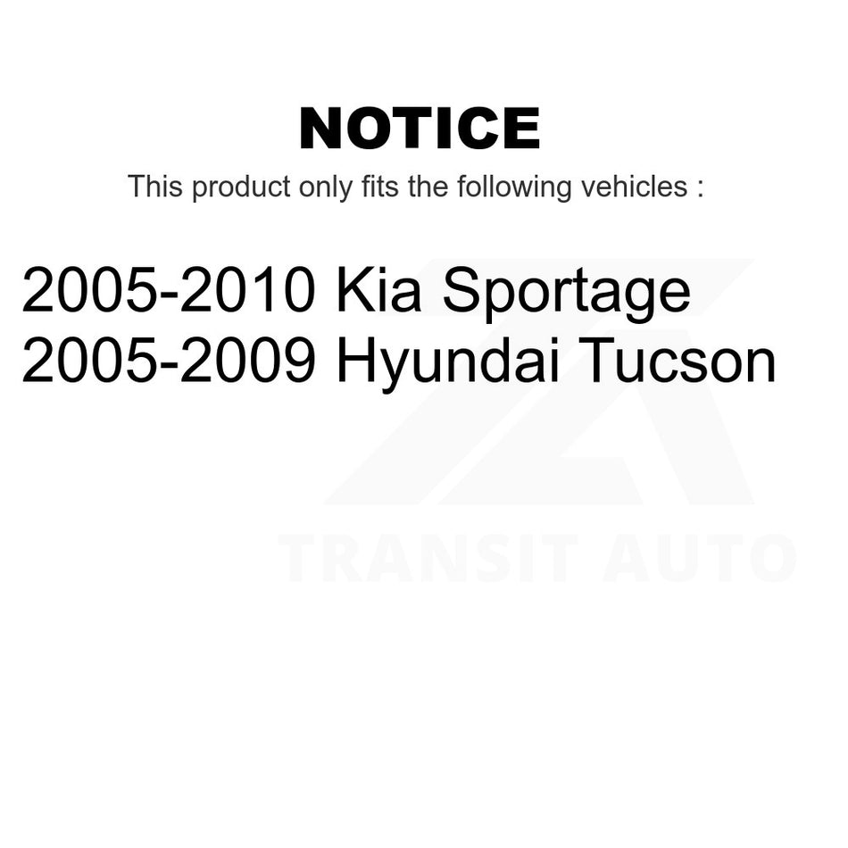 Front Left Lower Suspension Control Arm 72-CK641338 For Kia Sportage Hyundai Tucson