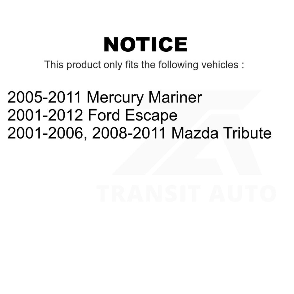 Front Left Lower Suspension Control Arm Ball Joint Assembly 72-CK80398 For Ford Escape Mazda Tribute Mercury Mariner