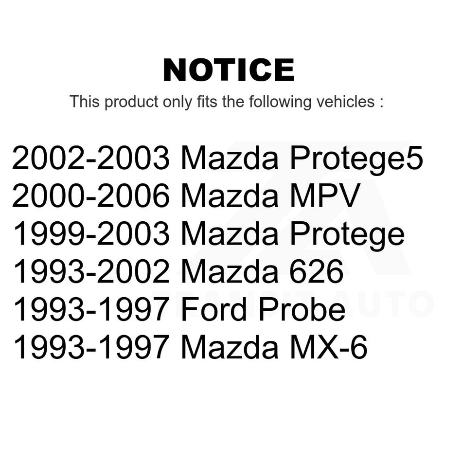 Front Outer Steering Tie Rod End 72-ES3197RL For Mazda Protege MPV 626 Protege5 Ford Probe MX-6