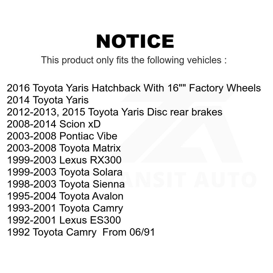 Front Outer Steering Tie Rod End 72-ES3306 For Toyota Camry Avalon Lexus Matrix Sienna Pontiac Vibe RX300 ES300 Solara Yaris Scion xD