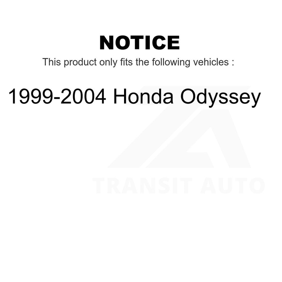 Front Outer Steering Tie Rod End 72-ES3669 For 1999-2004 Honda Odyssey