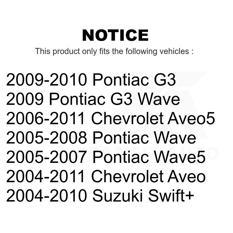 Front Left Outer Steering Tie Rod End 72-ES800033 For Chevrolet Aveo Aveo5 Pontiac G3 Suzuki Wave Wave5 Swift+