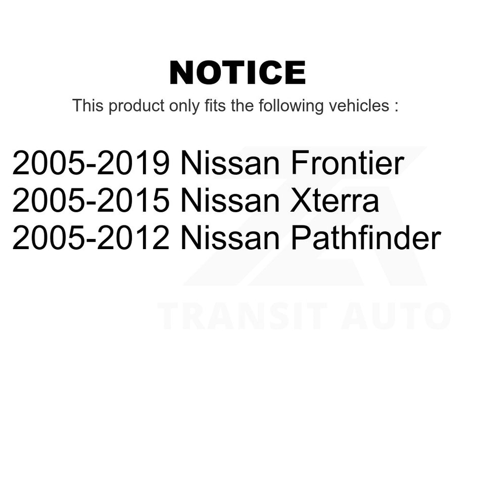 Front Left Outer Steering Tie Rod End 72-ES800048 For Nissan Frontier Pathfinder Xterra