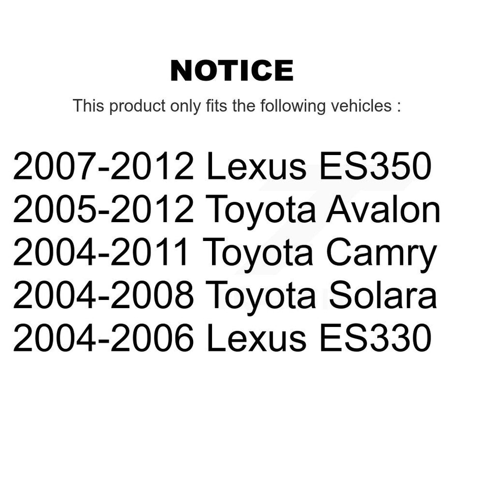Front Right Outer Steering Tie Rod End 72-ES80602 For Toyota Camry Lexus ES350 Solara Avalon ES330