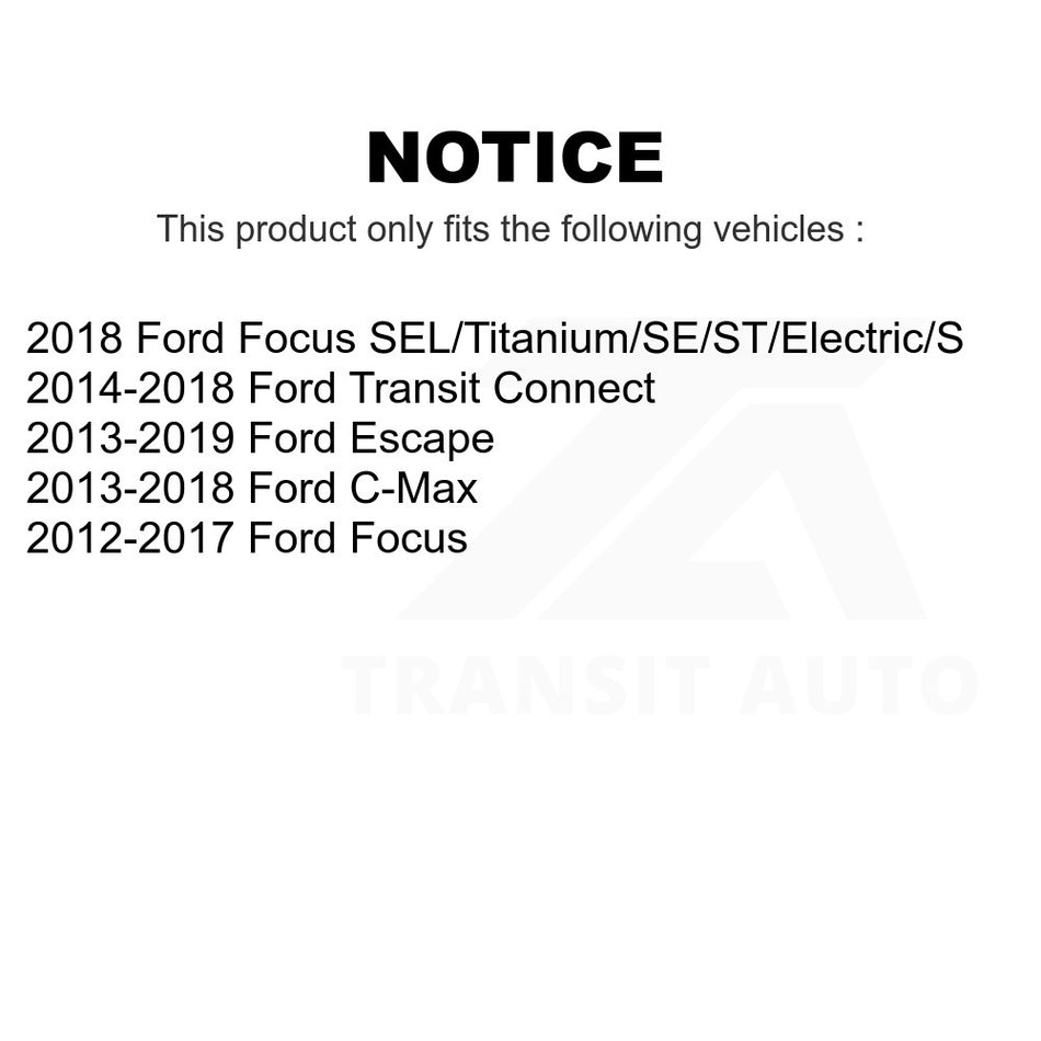 Front Inner Steering Tie Rod End 72-EV800898 For Ford Escape Focus Transit Connect C-Max