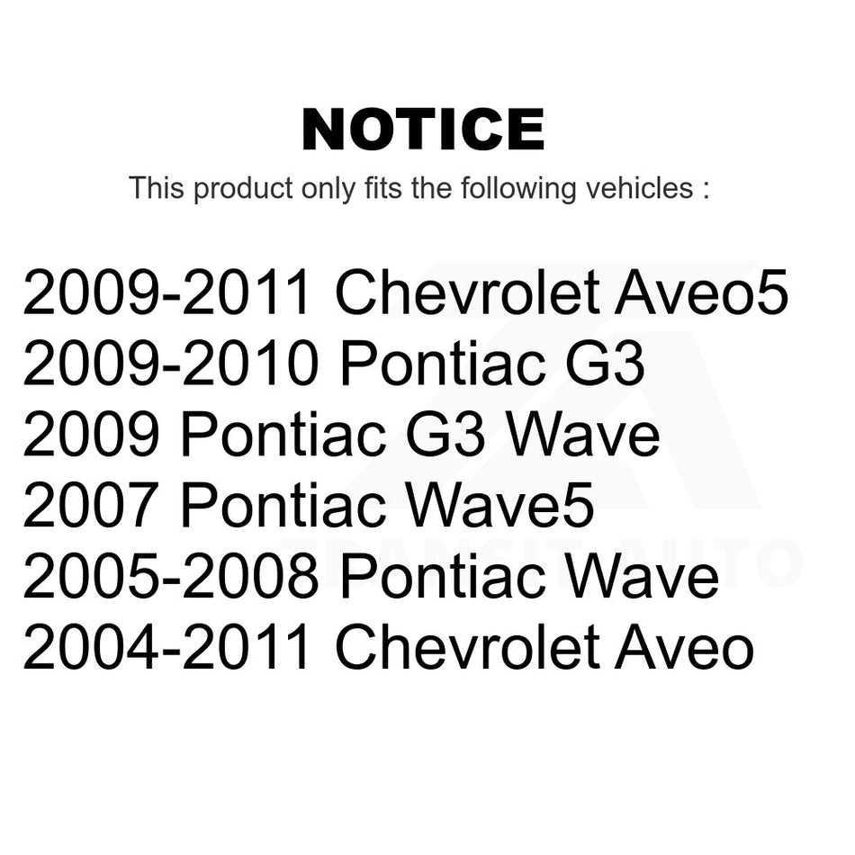 Front Lower Rearward Suspension Control Arm Bushing 72-K200854 For Chevrolet Aveo Aveo5 Pontiac G3 Wave Wave5