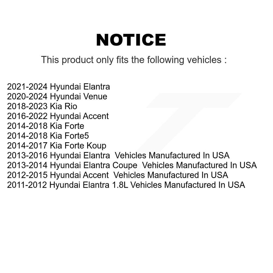 Front Lower Suspension Ball Joint 72-K500305 For Hyundai Elantra Accent Kia Venue Forte Rio Forte5