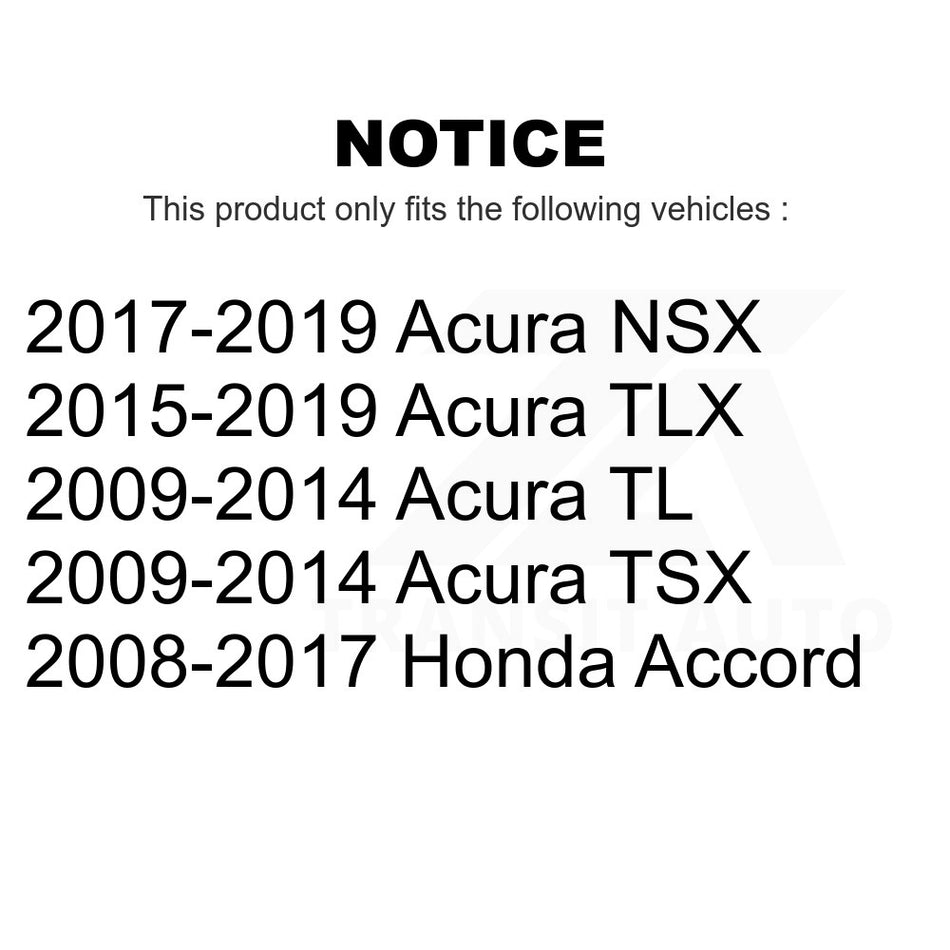 Rear Left Suspension Stabilizer Bar Link Kit 72-K750152 For Honda Accord Acura TLX TL TSX NSX