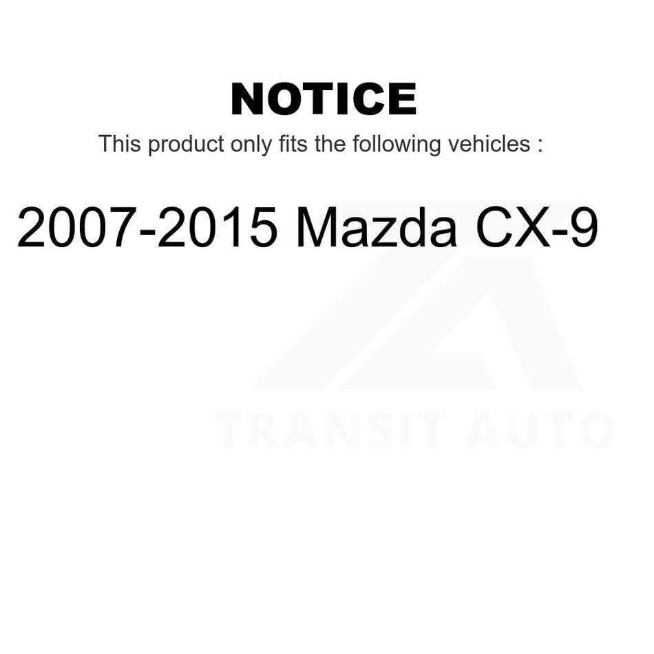 Front Right Suspension Stabilizer Bar Link Kit 72-K750161 For 2007-2015 Mazda CX-9