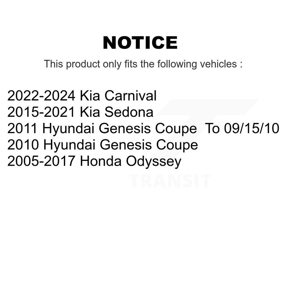 Front Suspension Stabilizer Bar Link Kit 72-K750304 For Honda Odyssey Kia Sedona Carnival Hyundai