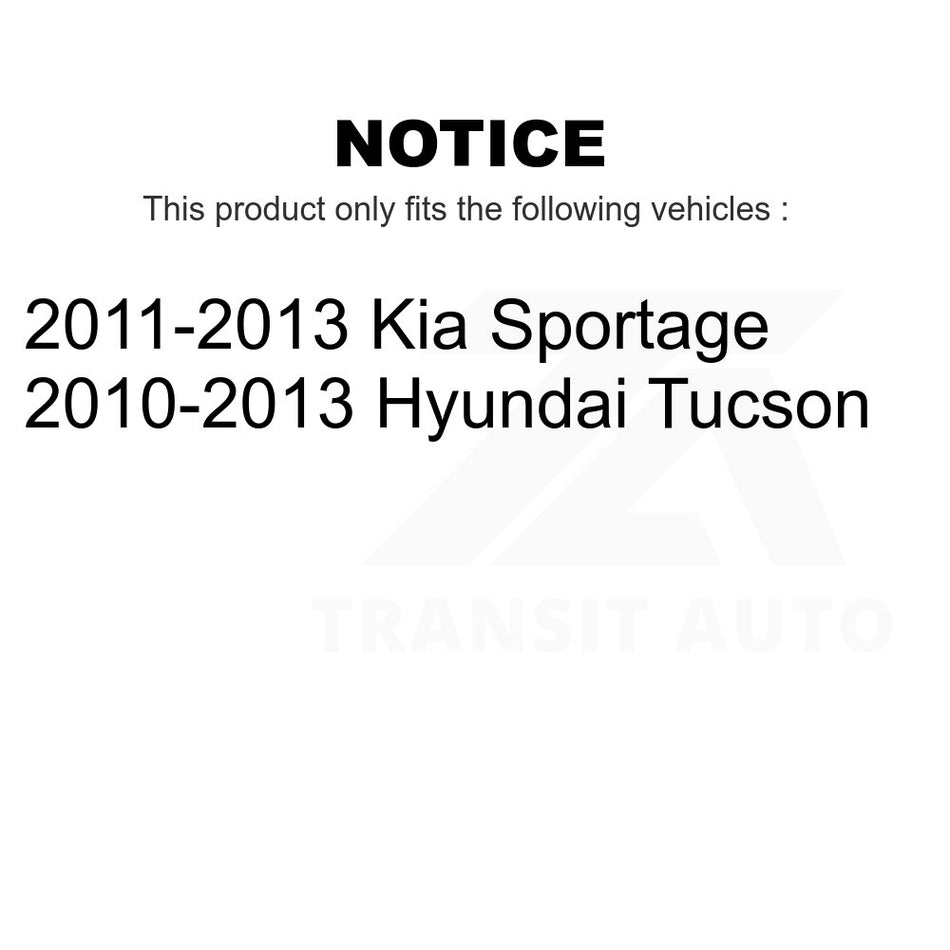 Front Suspension Stabilizer Bar Link Kit 72-K750524 For Hyundai Tucson Kia Sportage