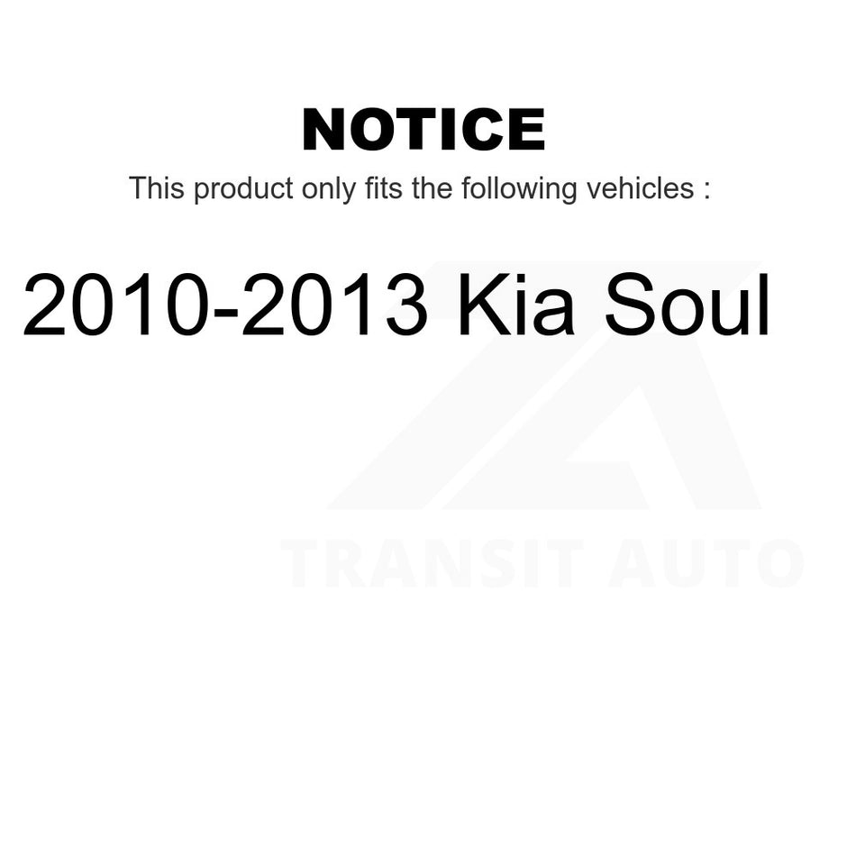 Front Left Suspension Stabilizer Bar Link Kit 72-K750597 For 2010-2013 Kia Soul