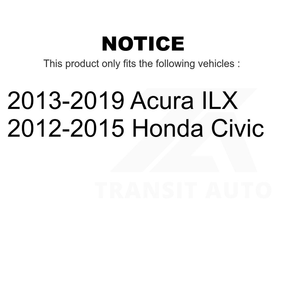 Front Right Suspension Stabilizer Bar Link Kit 72-K750604 For Honda Civic Acura ILX