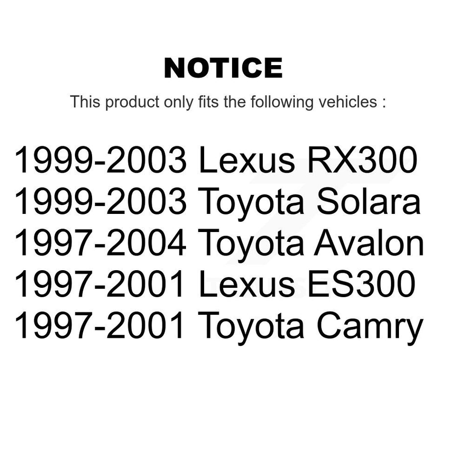 Front Right Suspension Stabilizer Bar Link Kit 72-K90312 For Toyota Camry Lexus RX300 Solara Avalon