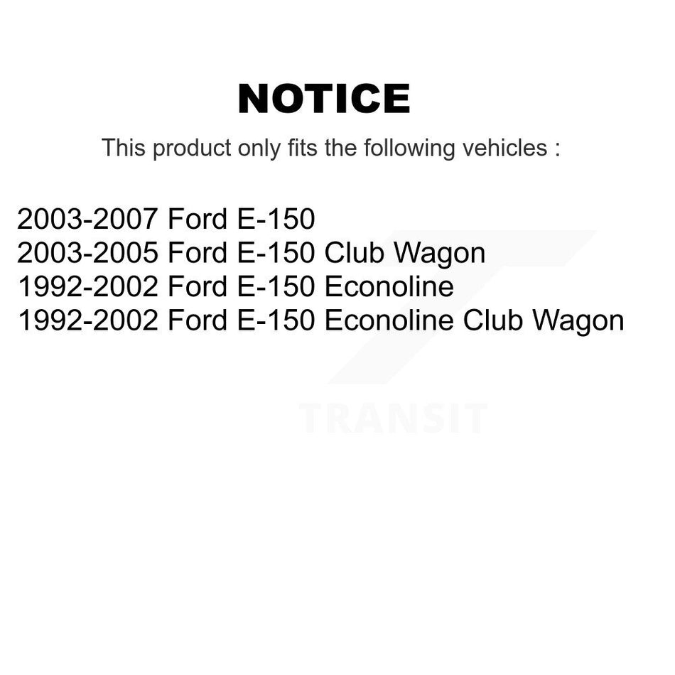 Front Shock Absorber 78-37128 For Ford E-150 Econoline Club Wagon