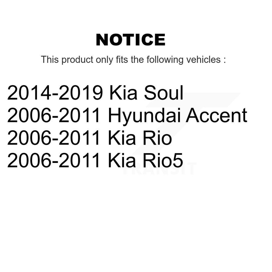 Rear Shock Absorber 78-5621 For Kia Hyundai Accent Soul Rio Rio5