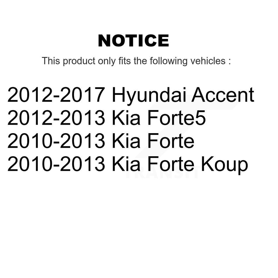 Rear Shock Absorber 78-5672 For Hyundai Accent Kia Forte Koup Forte5