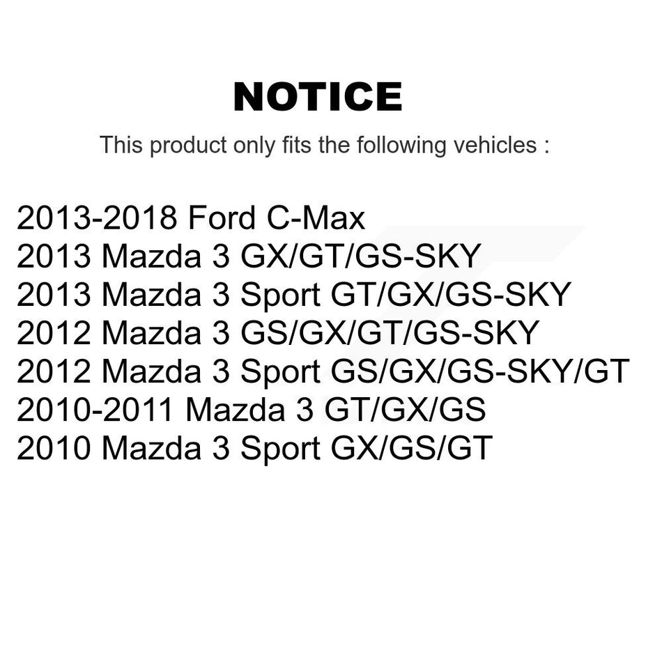 Rear Shock Absorber 78-5697 For Mazda 3 Ford C-Max Sport