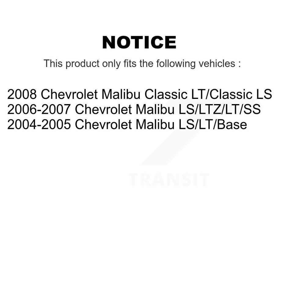 Rear Shock Absorber 78-5780 For Chevrolet Malibu