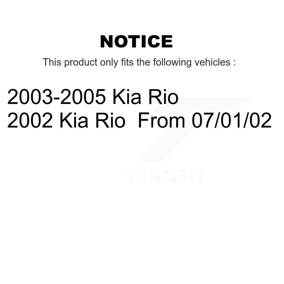 Rear Shock Absorber 78-5799 For Kia Rio