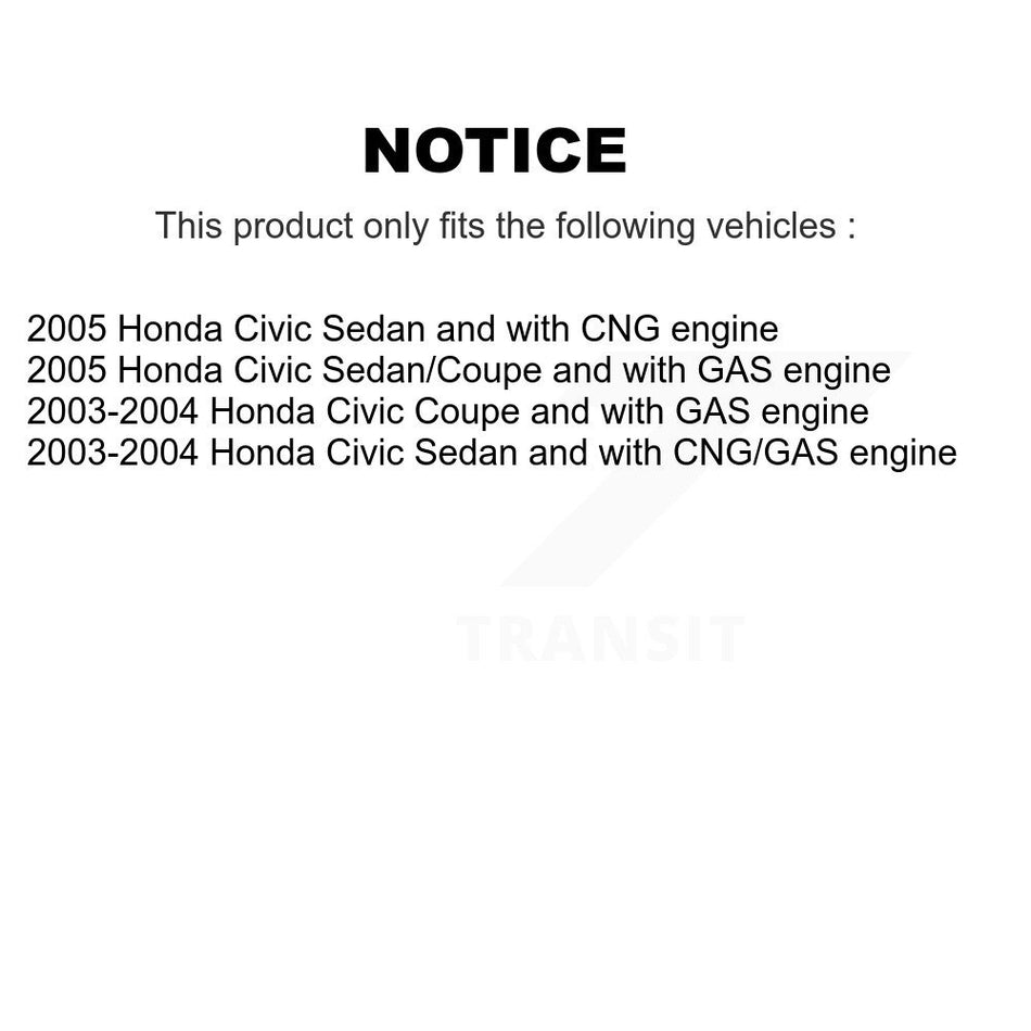 Front Left Suspension Strut 78-72186 For Honda Civic