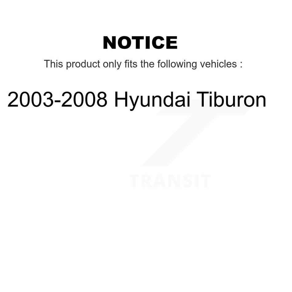 Front Right Suspension Strut 78-72191 For 2003-2008 Hyundai Tiburon