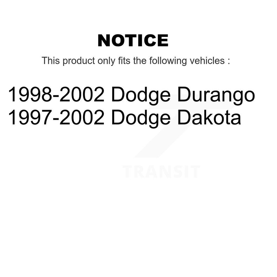 Front Disc Brake Rotor (1 Piece Only) 8-76645 For Dodge Dakota Durango