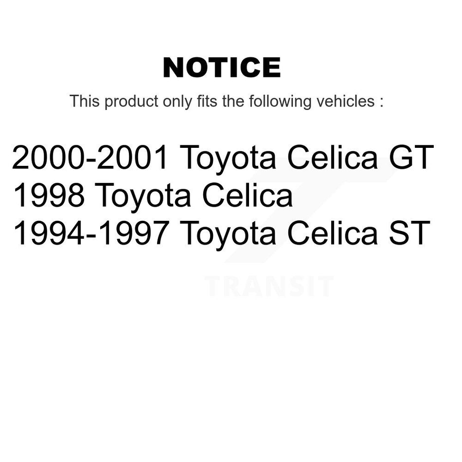 Front Disc Brake Rotor (1 Piece Only) 8-96499 For Toyota Celica