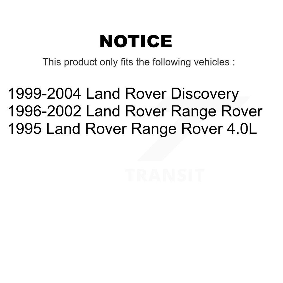 Rear Disc Brake Rotor (1 Piece Only) 8-96728 For Land Rover Discovery Range