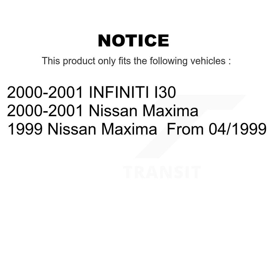 Front Disc Brake Rotor 8-96948 For Nissan Maxima INFINITI I30