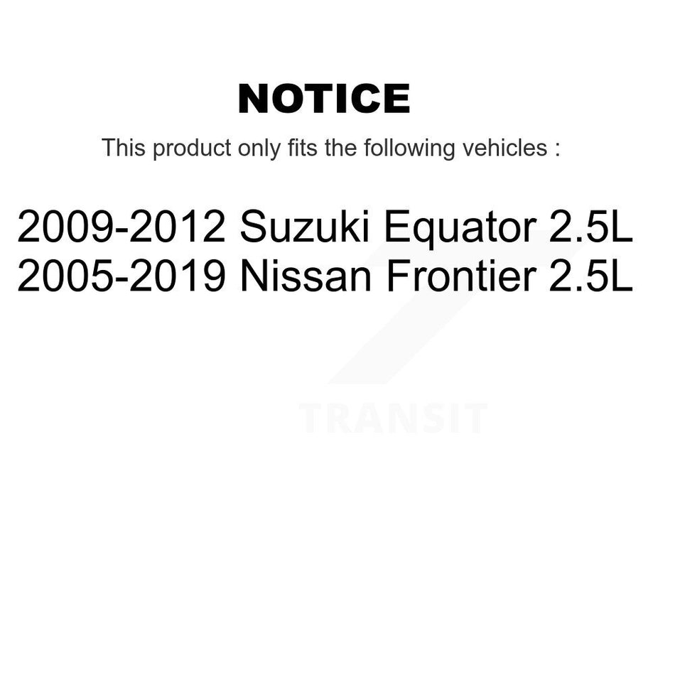 Front Disc Brake Rotor 8-980369 For Nissan Frontier Suzuki Equator 2.5L