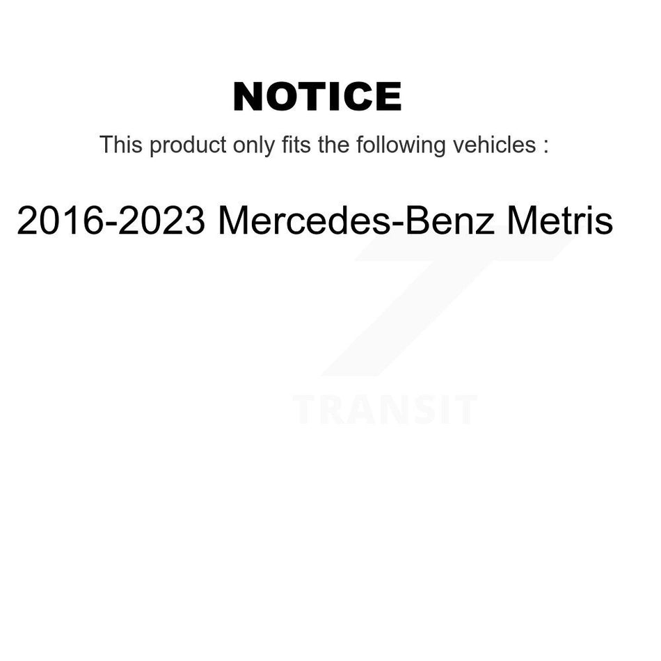 Front Disc Brake Rotor (1 Piece Only) 8-981439 For 2016-2023 Mercedes-Benz Metris