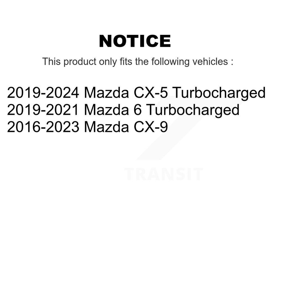 Front Disc Brake Rotor (1 Piece Only) 8-982130 For Mazda CX-5 CX-9 6