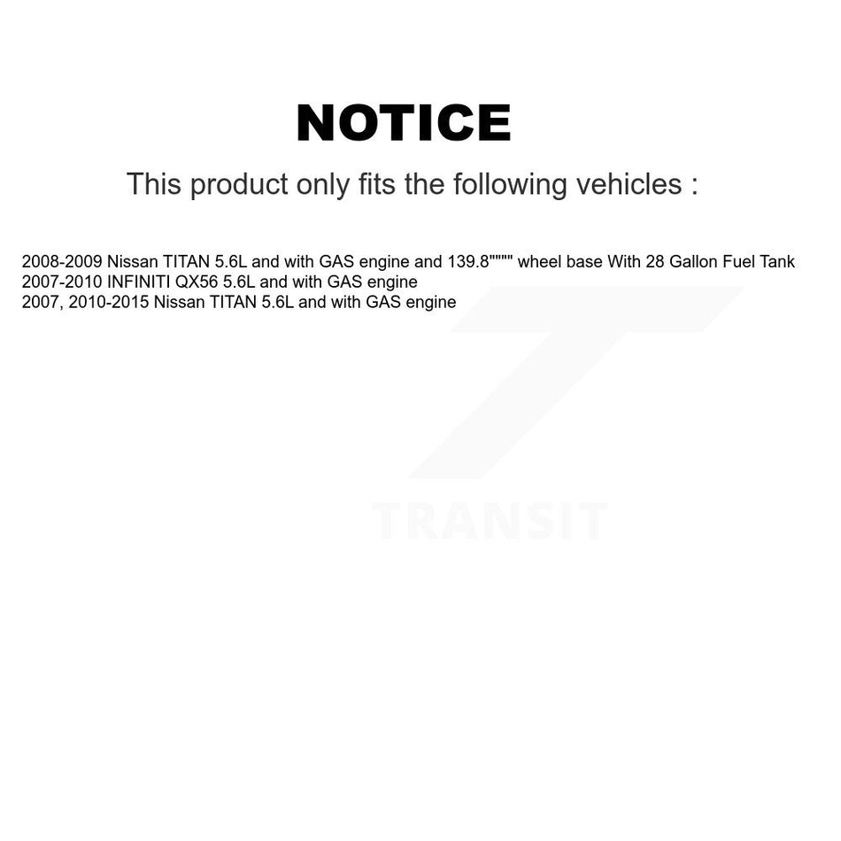 Fuel Pump Module Assembly AGY-00310040 For Nissan TITAN INFINITI QX56