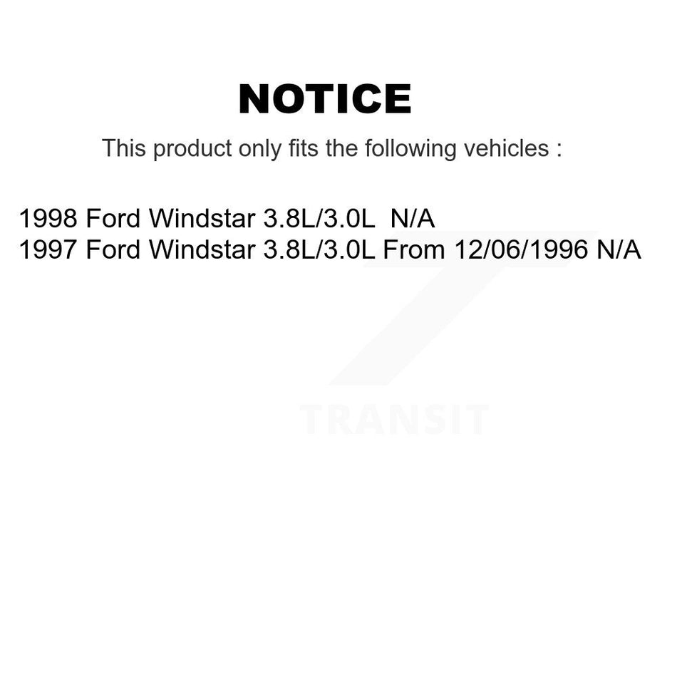 Fuel Pump Module Assembly AGY-00310085 For Ford Windstar 3.8L 3.0L