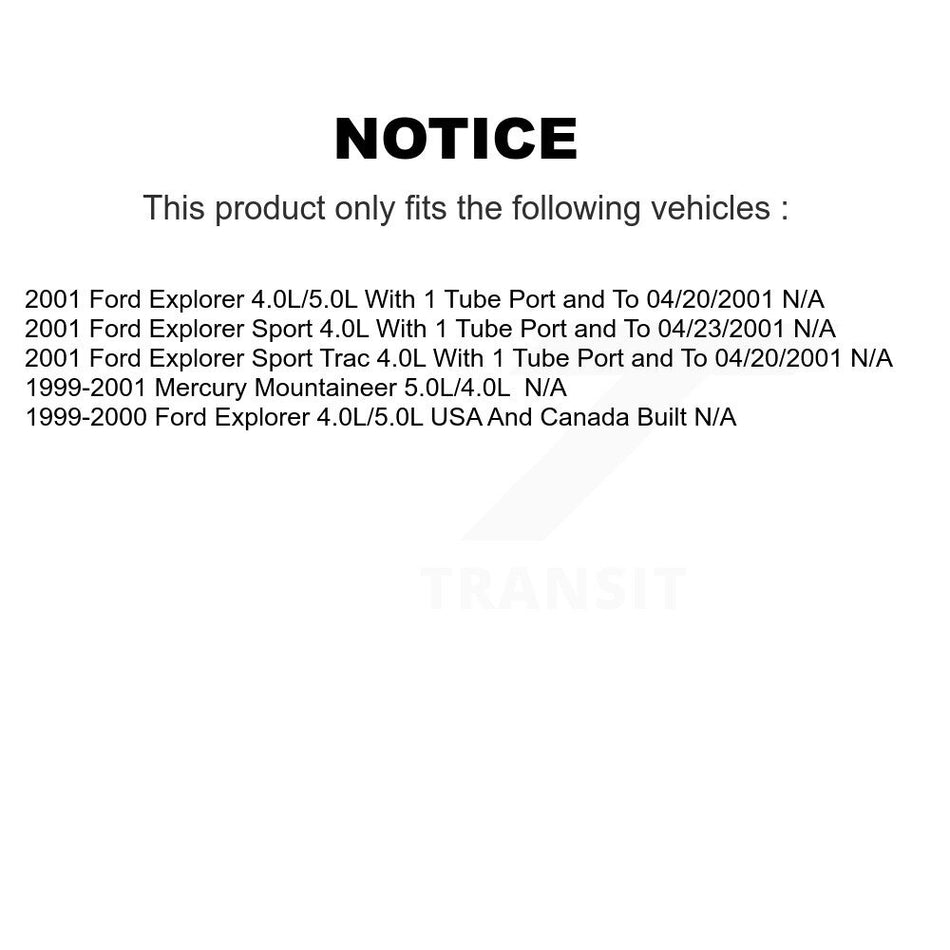 Fuel Pump Sender Assembly AGY-00310125 For Ford Explorer Sport Trac Mercury Mountaineer