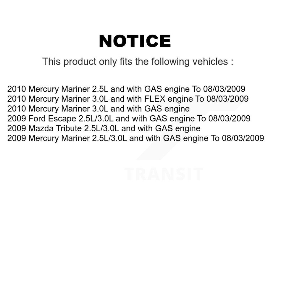 Fuel Pump Module Assembly AGY-00310182 For Ford Escape Mazda Tribute Mercury Mariner