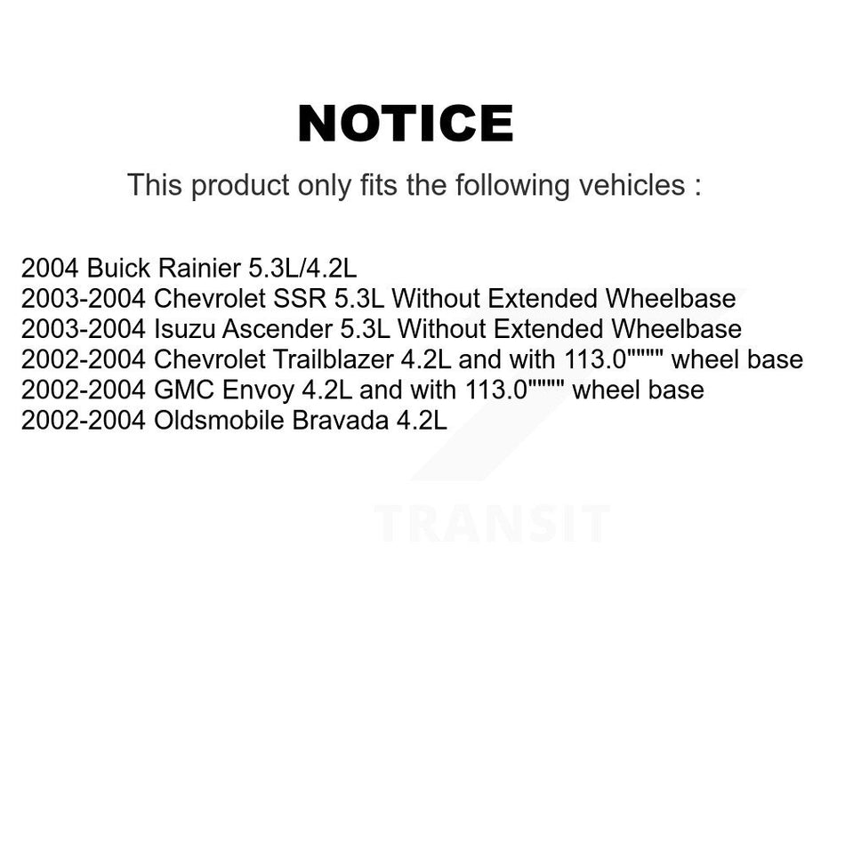 Fuel Pump Module Assembly AGY-00310221 For GMC Envoy Chevrolet Trailblazer SSR Oldsmobile Bravada