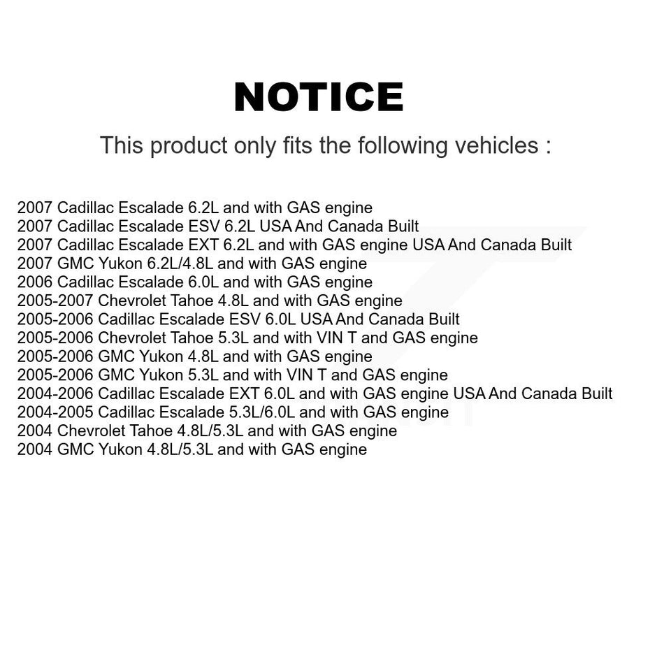 Fuel Pump Module Assembly AGY-00310243 For Cadillac Chevrolet Tahoe GMC Yukon Escalade EXT ESV