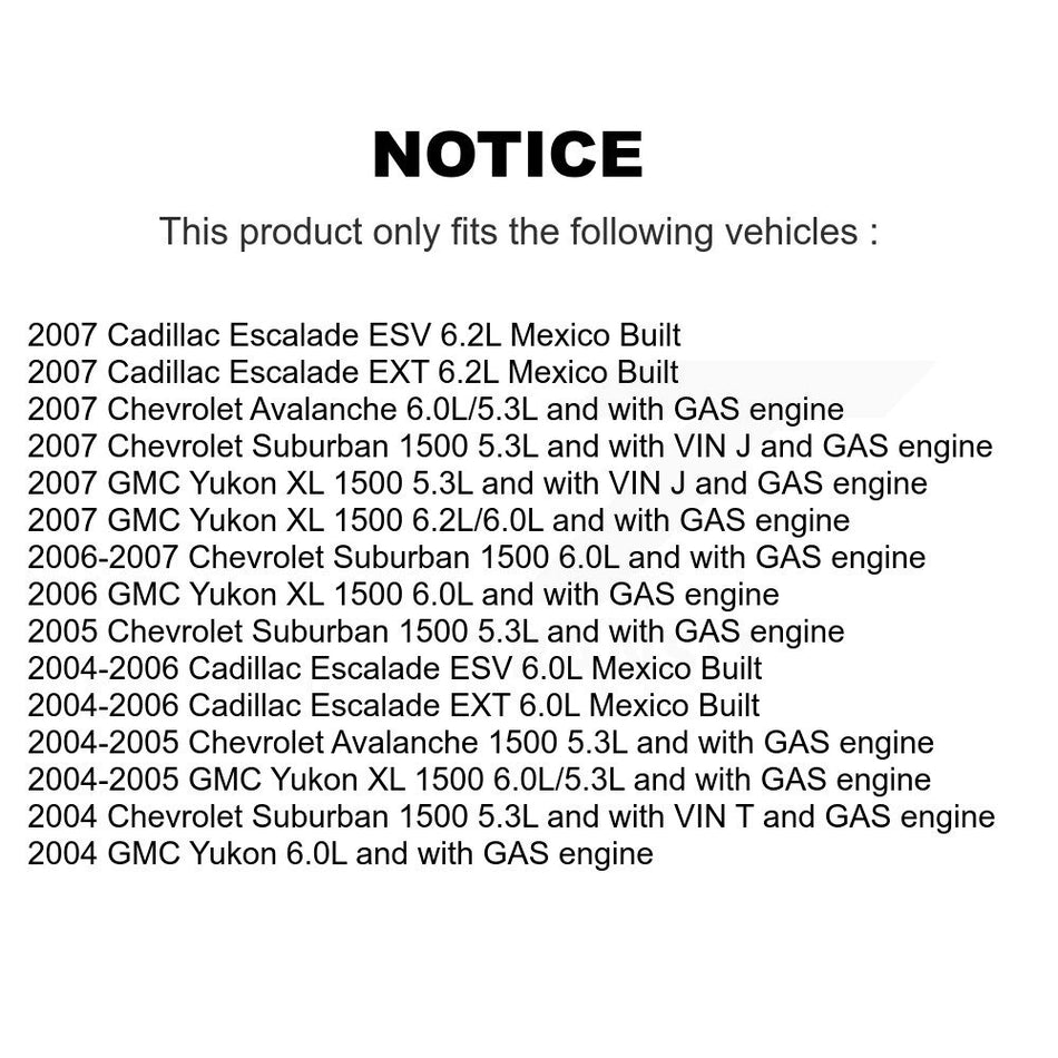 Fuel Pump Module Assembly AGY-00310255 For Chevrolet Avalanche 1500 GMC Yukon XL Suburban Cadillac