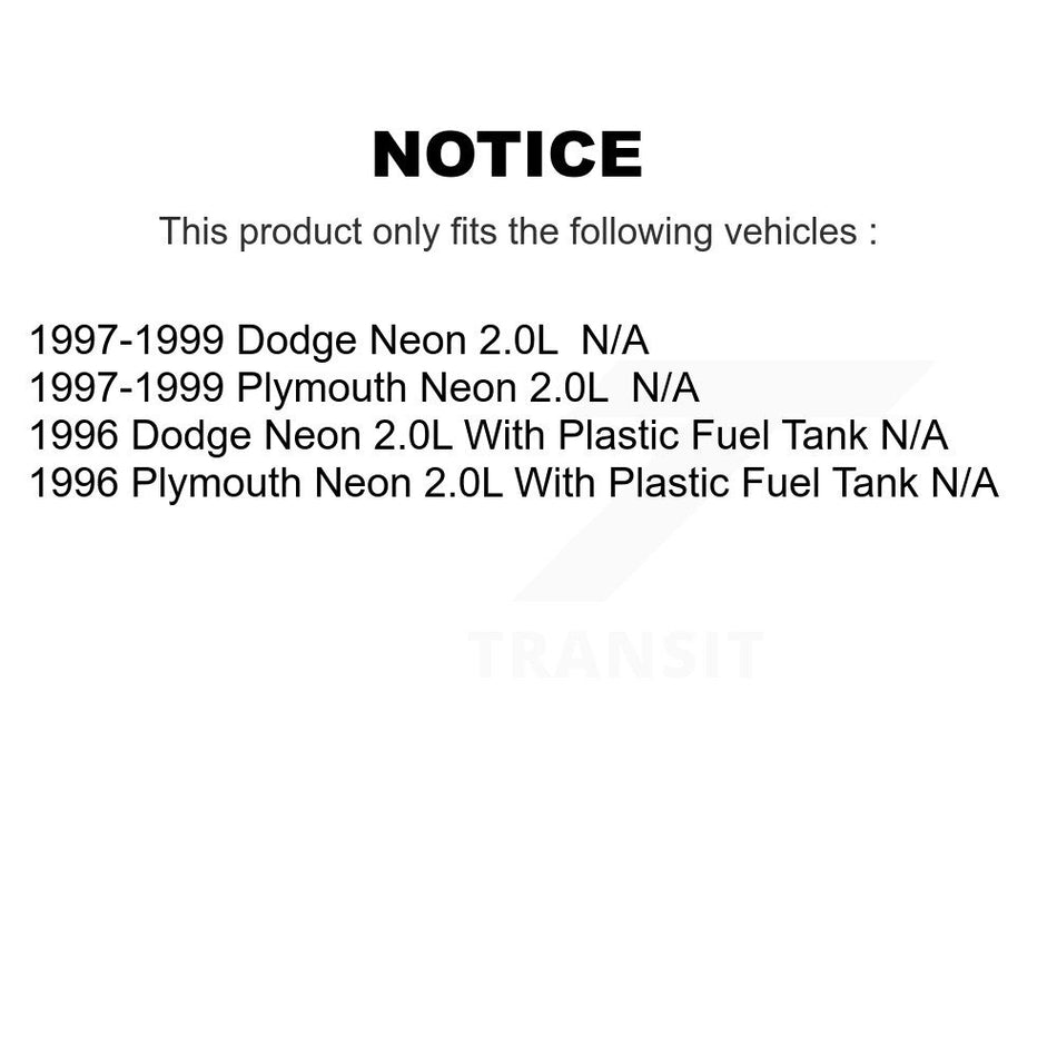 Fuel Pump Module Assembly AGY-00310375 For Neon Dodge Plymouth 2.0L