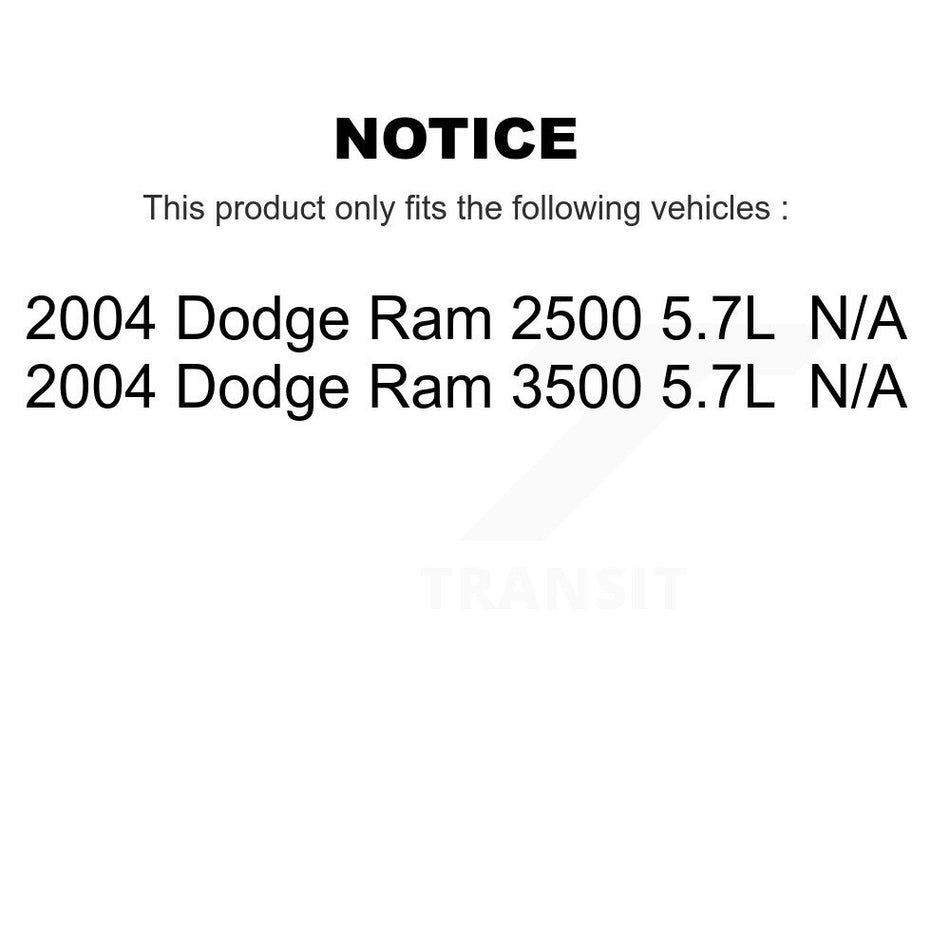 Fuel Pump Module Assembly AGY-00310409 For 2004 Dodge Ram 2500 3500 5.7L