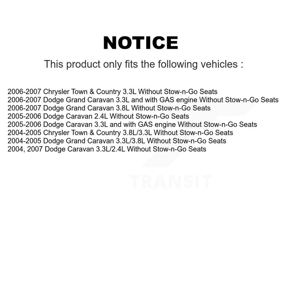 Fuel Pump Module Assembly AGY-00310411 For Dodge Grand Caravan Chrysler Town & Country