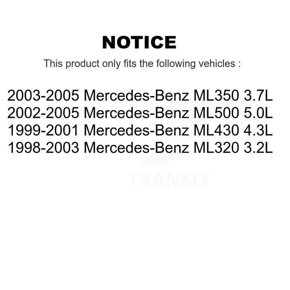 Fuel Pump Module Assembly AGY-00310452 For Mercedes-Benz ML320 ML350 ML500 ML430