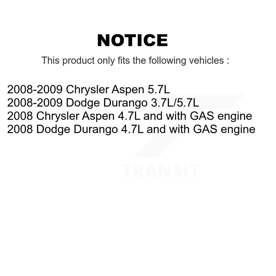 Fuel Pump Module Assembly AGY-00310610 For Chrysler Aspen Dodge Durango