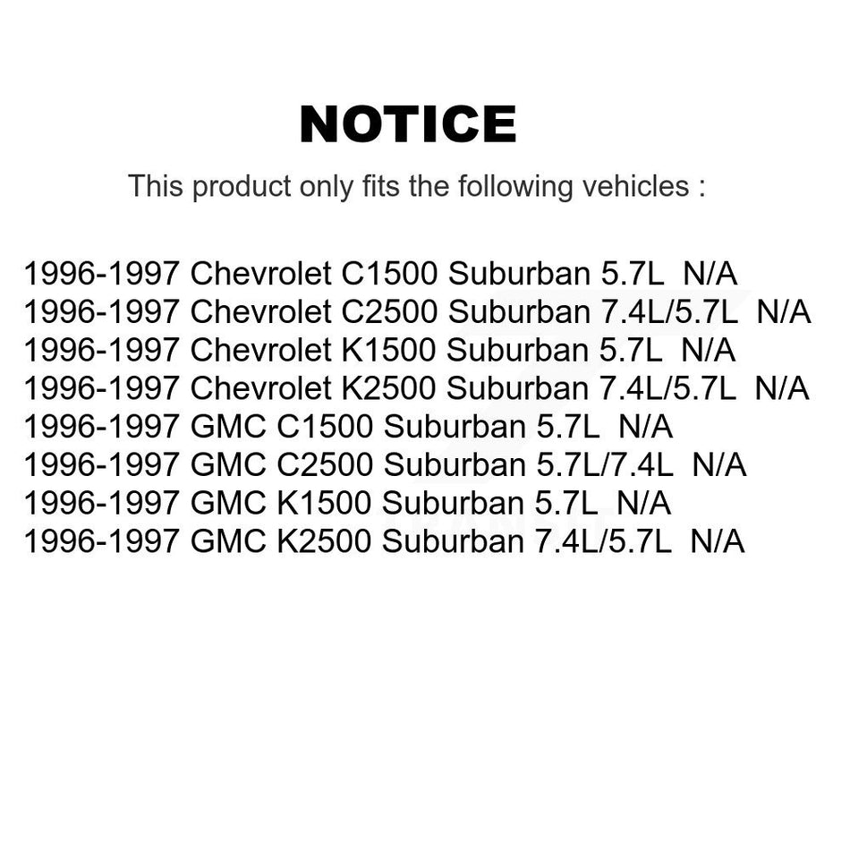 Fuel Pump Sender Assembly AGY-00310833 For 1996-1997 Chevrolet K1500 Suburban GMC C1500 K2500 C2500